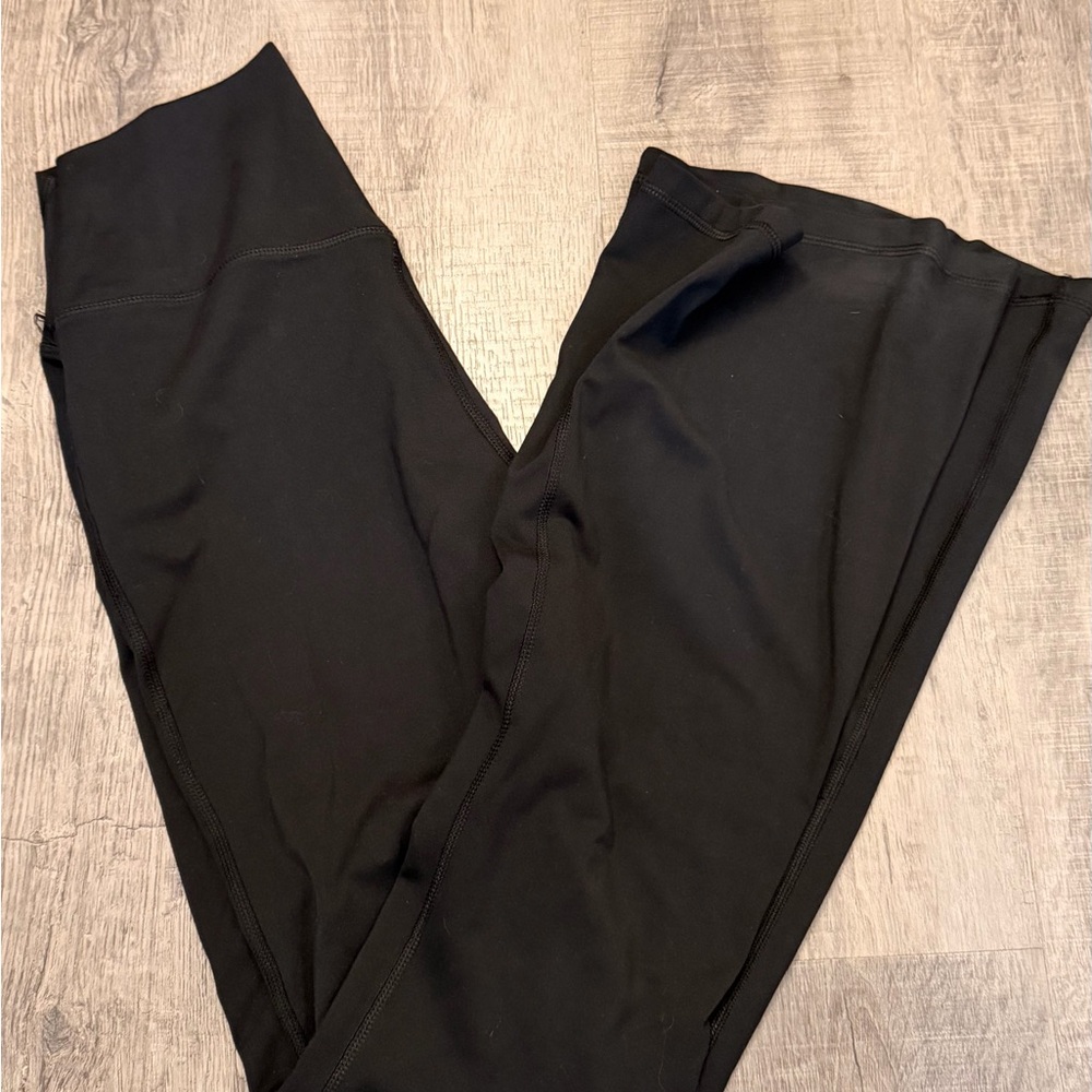 Yogalicious Lux Madison Flare Black Leggings